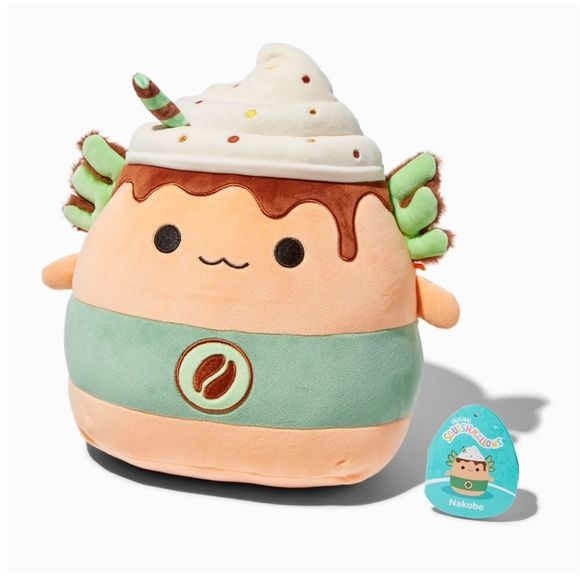 NWT 12” Nakobe the Axolotl Latte Squishmallow - Crossover Squad - Picture 5 of 7